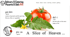 Desktop Screenshot of gardendelipizza.com