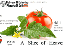 Tablet Screenshot of gardendelipizza.com